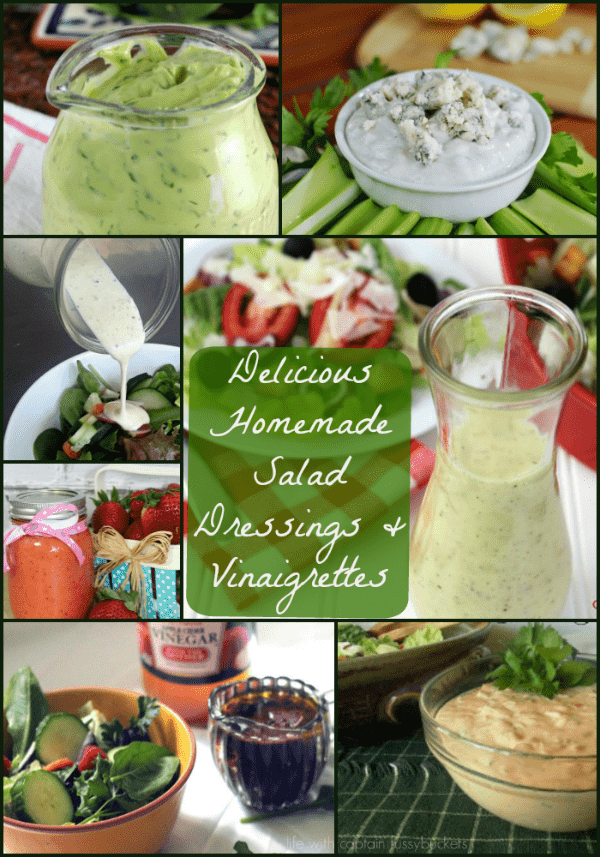 Homemade Salad Dressing and Vinaigrette Recipes