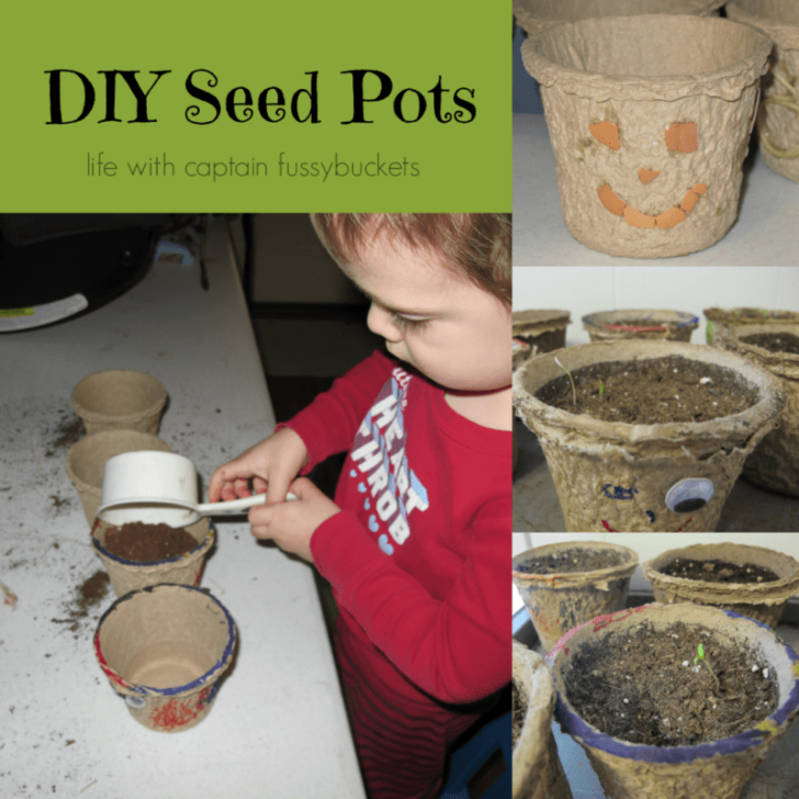 Start your Garden Indoors with DIY Seed Pots!