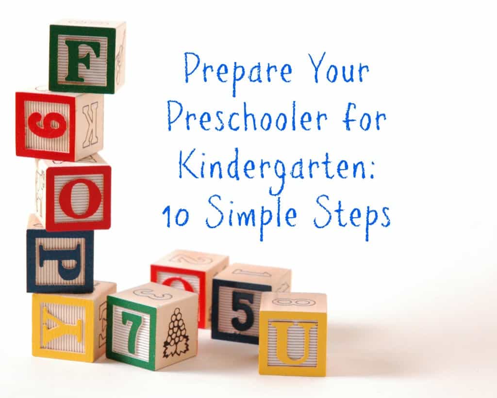 Guest Post – Prepare your Preschooler for Kindergarten: 10 Simple Steps