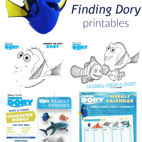 Print These Free Finding Dory Printables For Summer Fun!