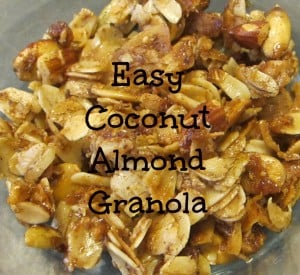 Easy Coconut Almond Granola Recipe