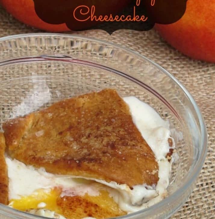 Nectarine Sopapilla Cheesecake Recipe