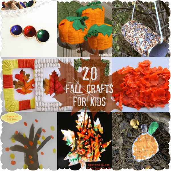 20+ Fun Fall Crafts for Kids