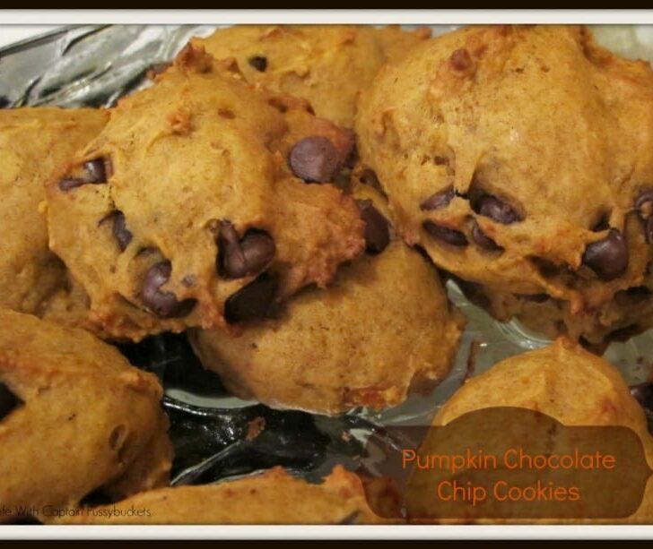 Pumpkin Chocolate Chip Cookies {recipe}