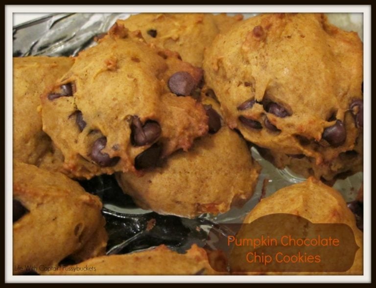 Pumpkin Chocolate Chip Cookies {recipe}