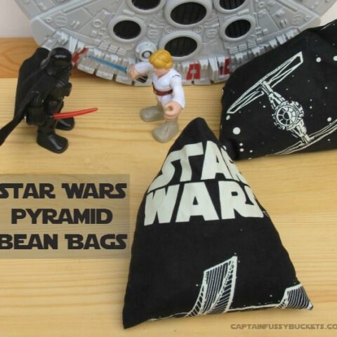 Glow-In-The-Dark Star Wars Pyramid Bean Bags