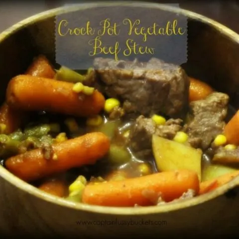 Crock Pot Vegetable Beef Stew Recipe