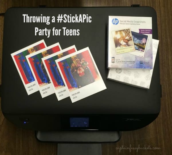 Throw a #StickAPic Photo Party for Teens!