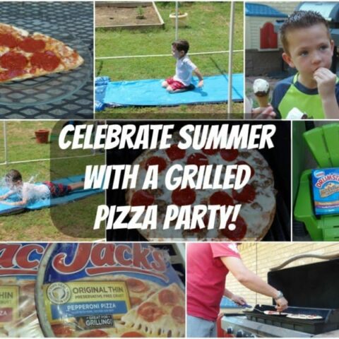 Welcome Summer with a Grilled Pizza Party and Backyard Water Fun!