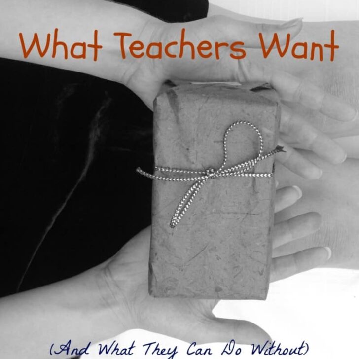 Gifts for Teachers:  What Teachers Want (and What They Can Do Without)