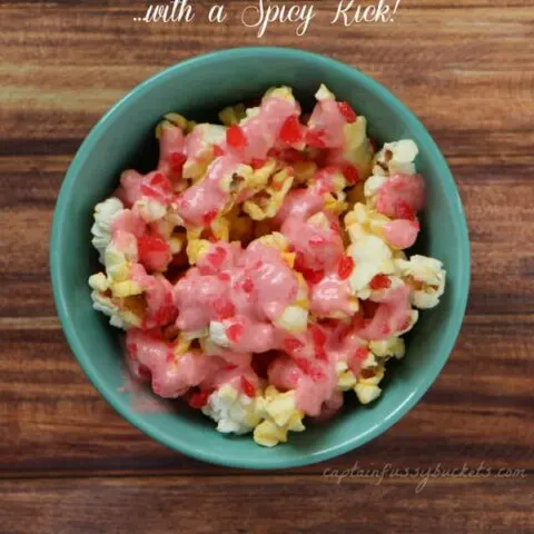 Vanilla Valentine Popcorn ... with a Spicy Kick!