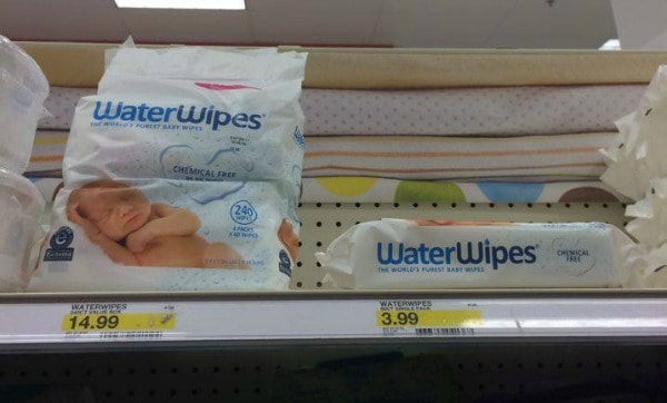 water wipes at target