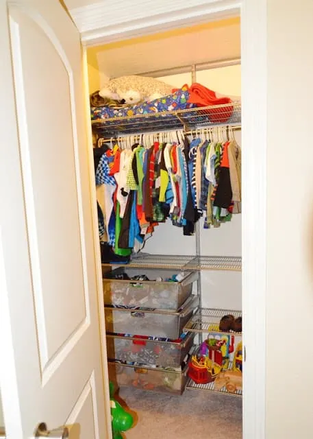 closet makeover