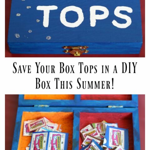 Create a DIY Box To Keep Your Box Tops Safe All Summer!