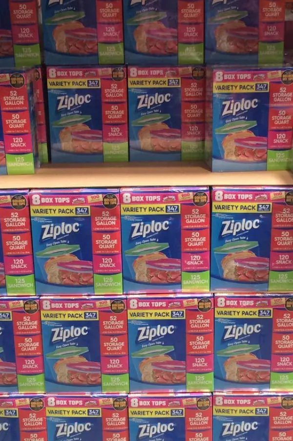 box tops ziploc costco