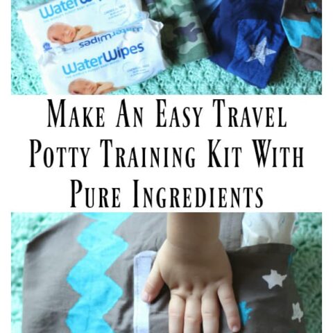 How To Make An Easy Travel Potty Training Kit With Pure Ingredients