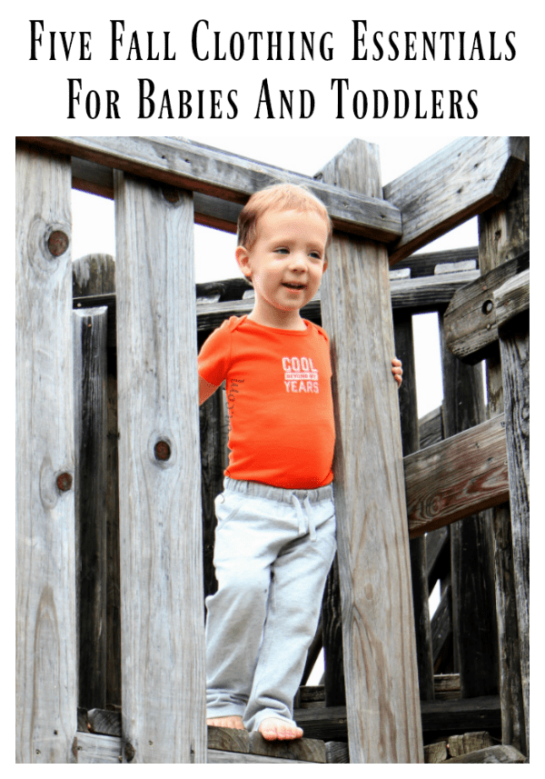 Five Fall Clothing Essentials For Babies And Toddlers