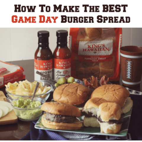 How To Make The BEST Game Day Burger Spread