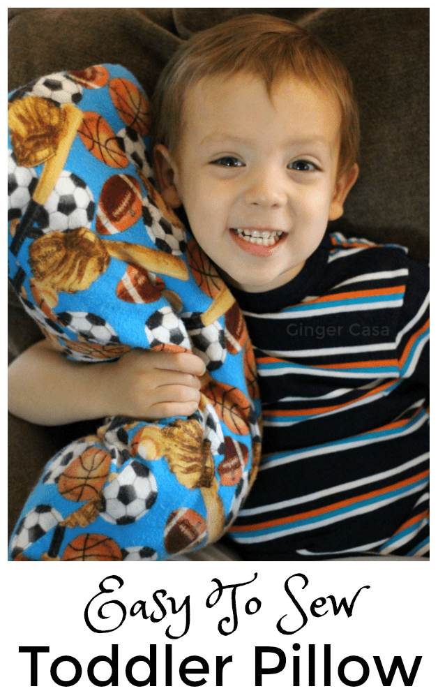 Easy To Sew Toddler Pillow