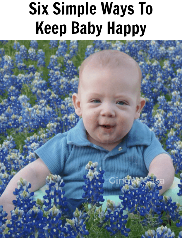 Six Simple Ways To Keep Baby Happy