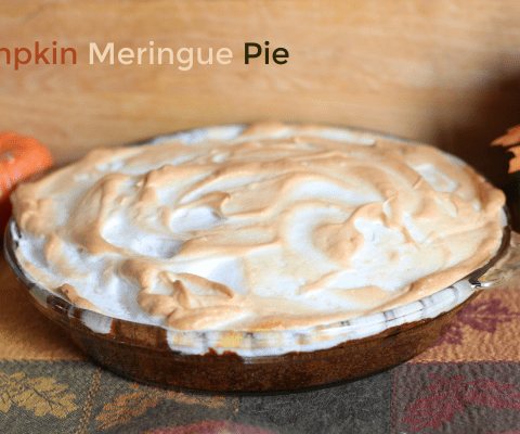Pumpkin Meringue Pie – A Sweet Autumn Dessert