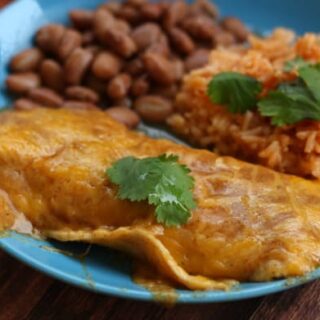 Authentic Cheese Enchiladas