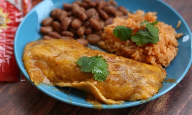 Authentic Cheese Enchiladas