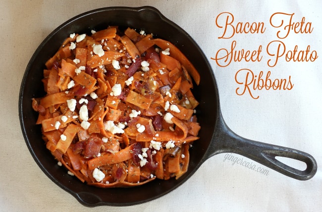 sweet potato ribbons