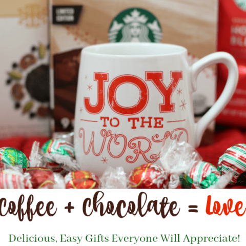 Delicious, Easy Gifts Everyone Will Appreciate! Coffee + Chocolate = Love!