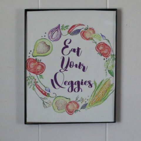 Remember To Eat Your Veggies With This Delightful Visual!
