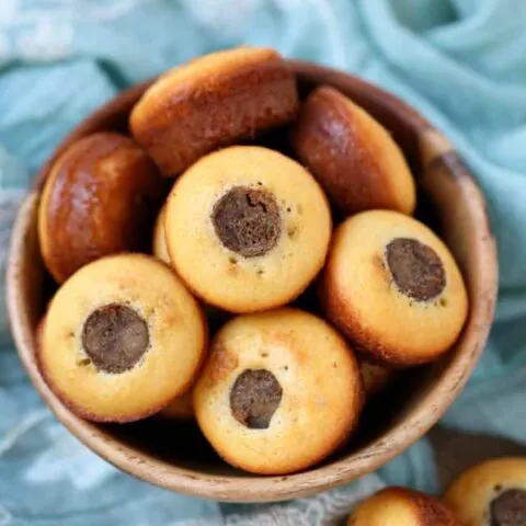 Pancake Sausage Bites - Make Ahead For School Mornings!