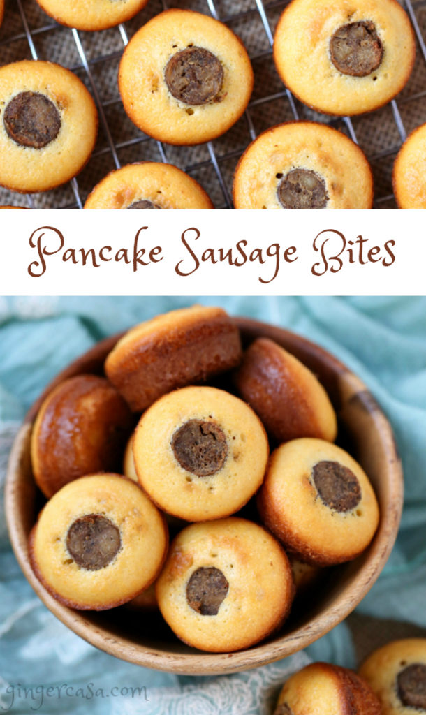 pancake sausage bites