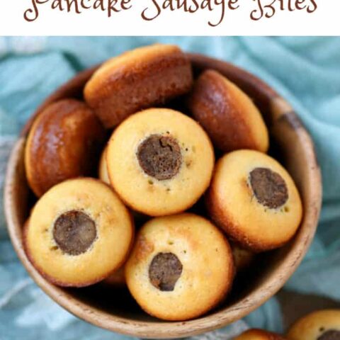 Pancake Sausage Bites – Make Ahead For School Mornings!