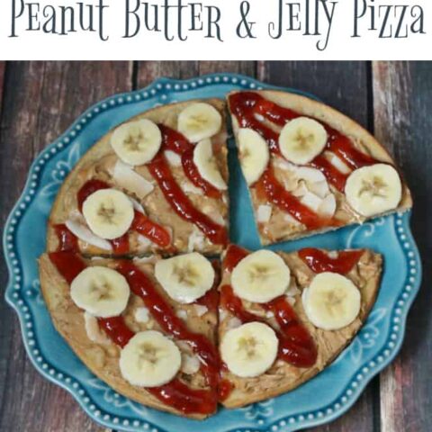 Peanut Butter And Jelly Pizza
