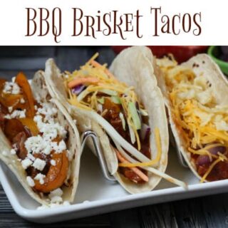 Quick BBQ Brisket Tacos