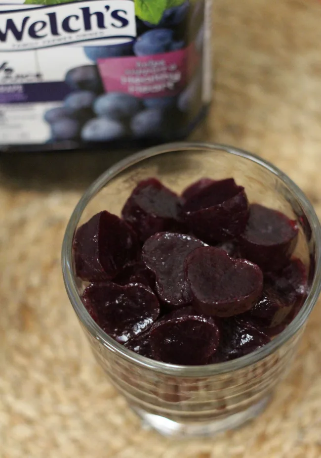 grape juice gelatin hearts grape juice gelatin hearts