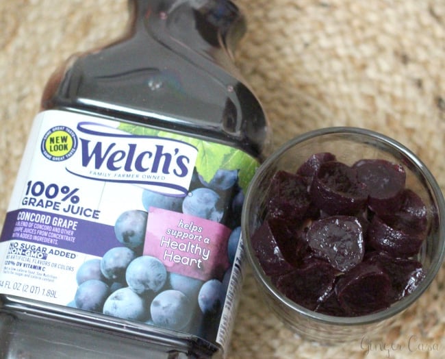 Homemade Grape Juice Gelatin Hearts A Sweet Treat For Your Heart!