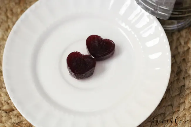 grape juice gelatin hearts grape juice gelatin hearts
