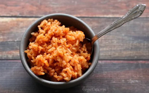 bowl of mexican rice