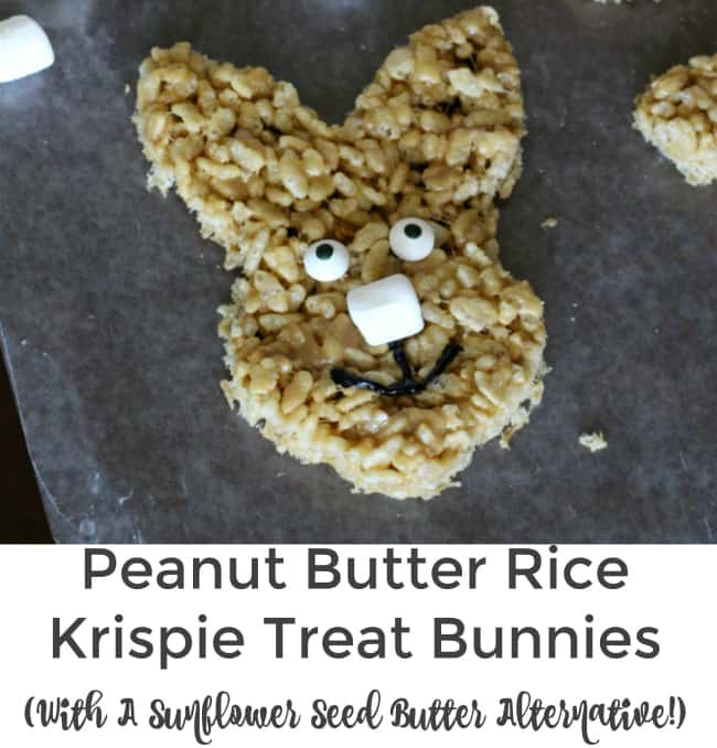 peanut butter rice krispie treat