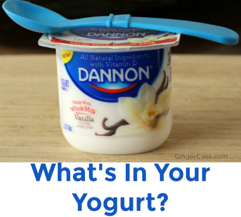 What's In Your Yogurt? You Spoke, Dannon Listened And Changed.