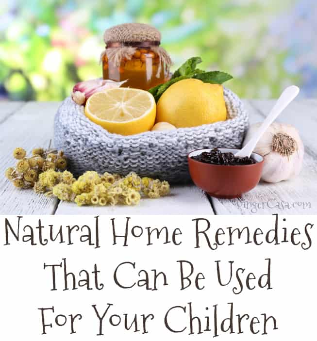 natural home remedies for children