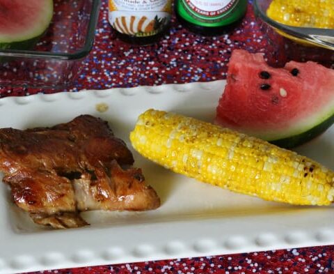 Grilled Teriyaki Corn On The Cob and Pork Ribs For Summer BBQing!
