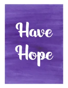 fitness motivation - have hope