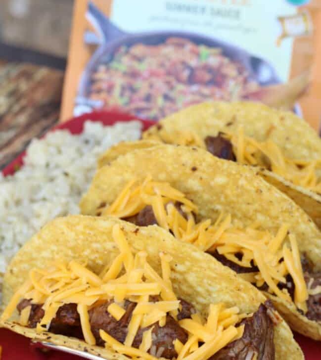 Roasted Chipotle Steak Tacos And Steak Kabobs
