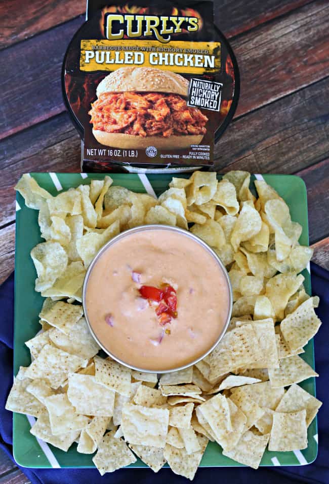 bbq chicken queso