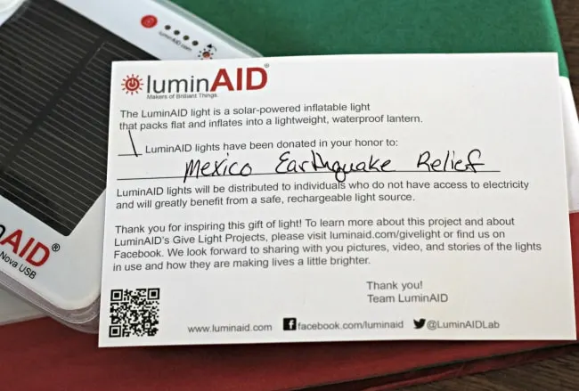 luminaid small business unique gifts
