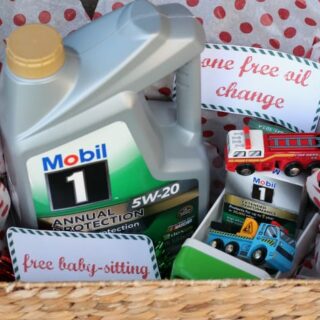 Give an Oil Change Gift Basket and Bless Someone with a Year of Protection for Their Car!
