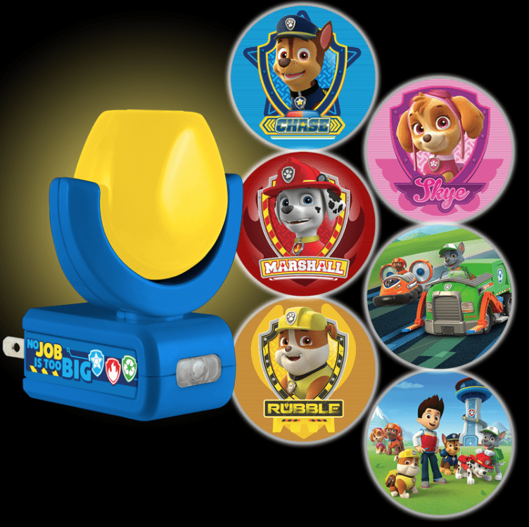 paw patrol projectables
