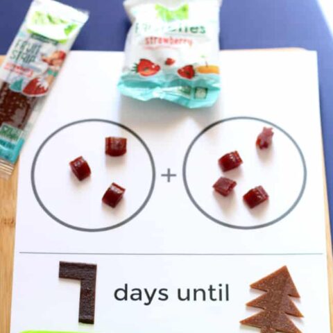 Math Is Fun (And Yummy!) With This Countdown Activity And Real Fruit Manipulatives